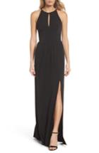 Women's Michael Michael Kors Halter Maxi Dress - Black