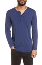 Men's Goodlife Scallop Henley - Blue