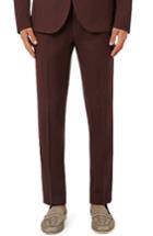 Men's Topman Skinny Fit Suit Trousers X 32 - Red