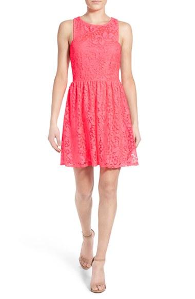 Women's Speechless Lace Skater Dress