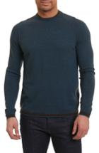 Men's Robert Graham Ray Brook Wool Blend Sweater, Size - Brown