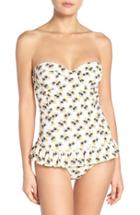 Women's Tory Burch Avalon Flounce Underwire One-piece Swimsuit