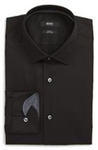 Men's Boss Jesse Slim Fit Solid Dress Shirt .5 - Black