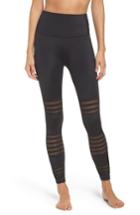 Women's Beyond Yoga Mesh To Impress High Waist Leggings, Size - Black
