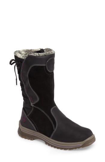 Women's Santana Canada Mayer Faux Fur Lined Waterproof Boot M - Black