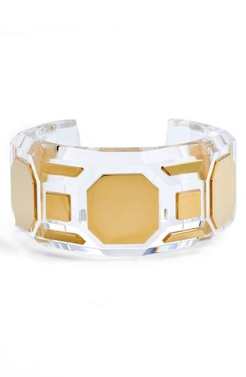 Women's Tory Burch Geo Cuff Bracelet