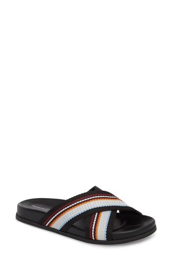 Women's Treasure & Bond Marks Slide Sandal .5 M - Black