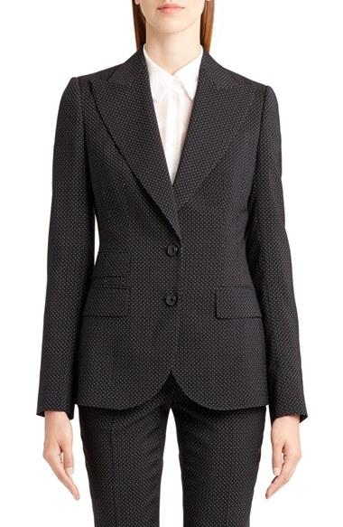 Women's Dolce & Gabbana Dot Print Blazer