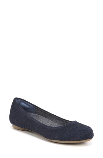 Women's Dr. Scholl's Friendly 2 Flat M - Blue