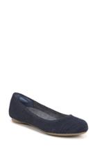 Women's Dr. Scholl's Friendly 2 Flat M - Blue