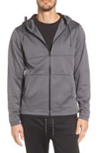 Men's Hurley Therma Protect Zip Hoodie, Size - Grey