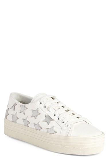 Women's Saint Laurent Double Court Classic Sneaker