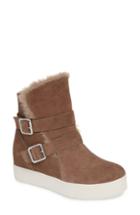 Women's Jslides Wells Faux Fur Trim High Top Sneaker