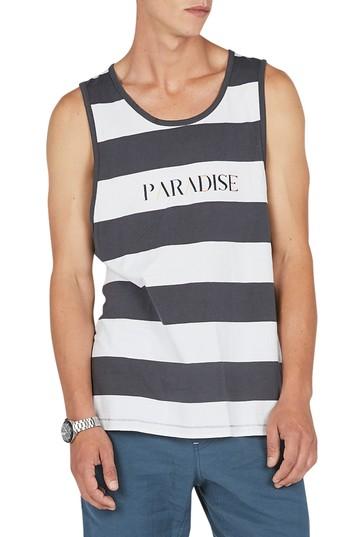 Men's Barney Cools Paradise Tank - Black