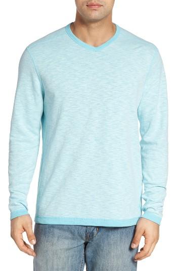 Men's Tommy Bahama Seaglass Reversible T-shirt, Size - Blue