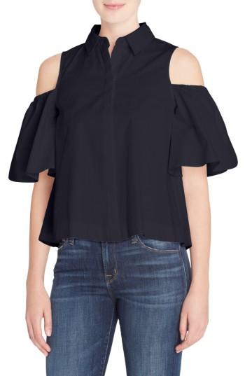 Women's Catherine Catherine Malandrino Linette Cold Shoulder Shirt