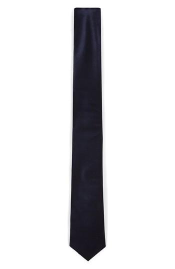 Men's Topman Velvet Tie, Size - Blue