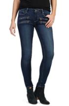 Women's Paige Transcend - Edgemont Ankle Ultra Skinny Jeans - Blue