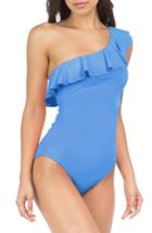 Women's La Blanca Flirtatious One-piece Swimsuit - Blue