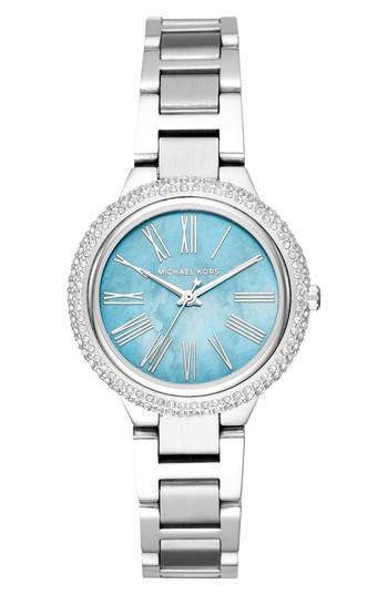 Women's Michael Kors Taryn Crystal Bracelet Watch, 33mm