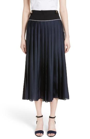 Women's Victoria, Victoria Beckham Pleated Midi Skirt