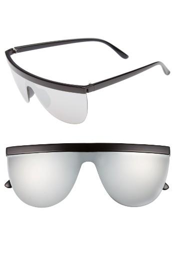 Women's Bp. 65mm Shield Sunglasses - Black