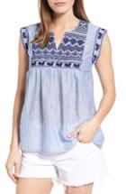 Women's Thml Embroidered Stripe Top