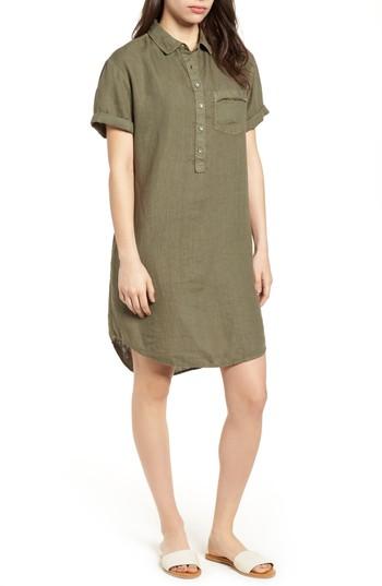 Women's Caslon Shirt Dress - Green