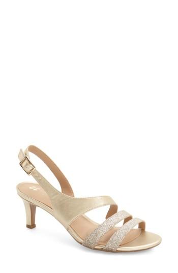 Women's Naturalizer 'tami' Sandal .5 M - Metallic