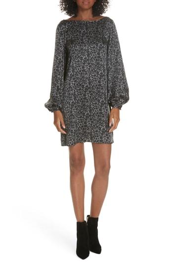 Women's Equipment Zipporah V-back Silk Shift Dress - Black
