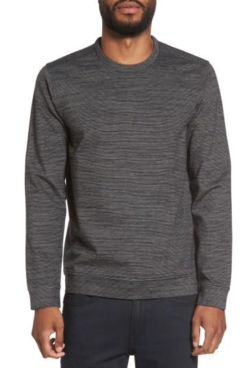 Men's Calibrate Space Dye Stripe Sweatshirt
