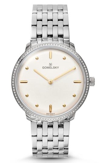 Women's Gomelsky The Lois Diamond Bracelet Watch, 36mm