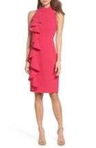 Women's Eliza J Ruffle Sheath Dress - Pink