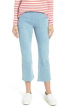 Women's Lysse Seamed Flare Leg Crop Denim Leggings