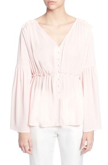 Women's Catherine Catherine Malandrino Florrie Blouse - Pink