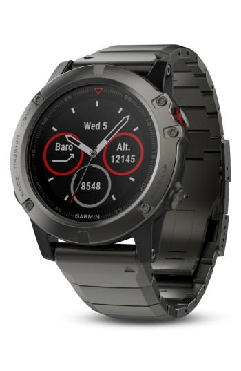 Men's Garmin Fenix 5x Sapphire Premium Multisport Gps Watch, 51mm