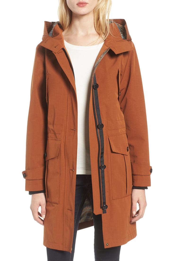 Women's Pendleton Spokane Rain Parka - Brown