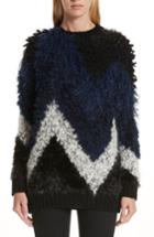 Women's Junya Watanabe High Pile Sweater - Black