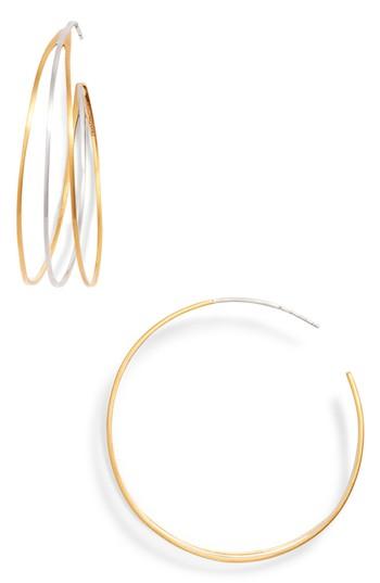 Women's Dean Davidson Plain Trinity Hoop Earrings