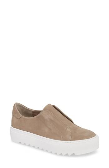 Women's Jslides Spazo Slip-on Platform Sneaker M - Beige