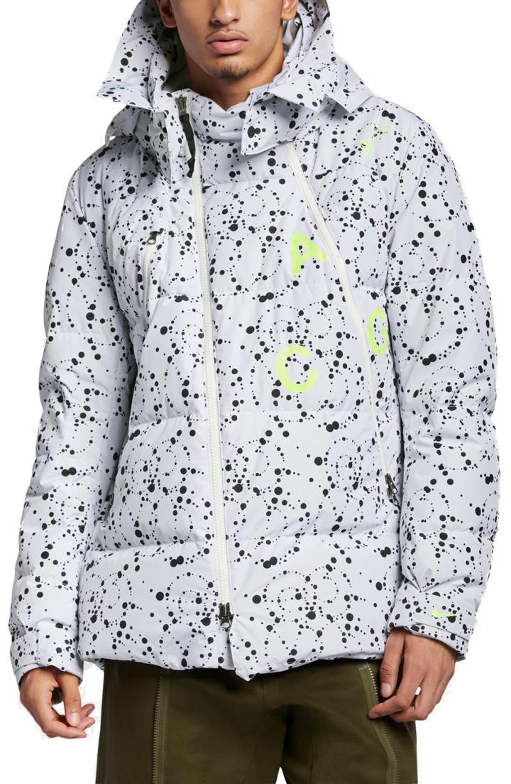 Men's Nike Nikelab Acg Down Fill Men's Parka - White