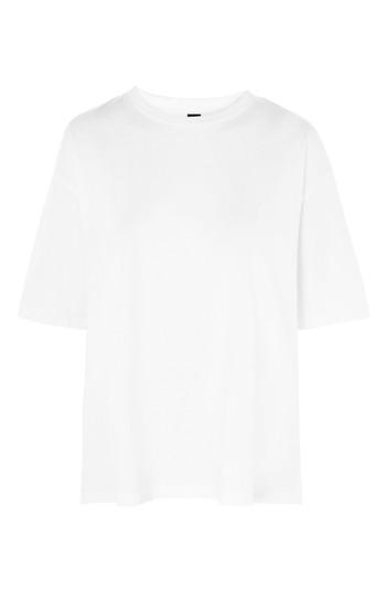 Women's Topshop Boutique Boxy T-shirt Us (fits Like 0) - White