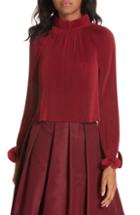 Women's Burberry Saoirse Vintage Check Cotton Top Us / 48 It - Brown