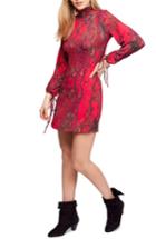 Women's Free People All Dolled Up Minidress - Red