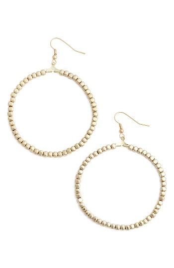 Women's Karine Sultan Ava Beaded Hoop Earrings