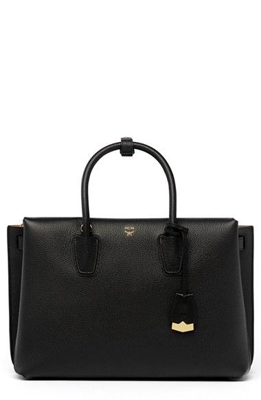 Mcm 'large Milla' Leather Tote -