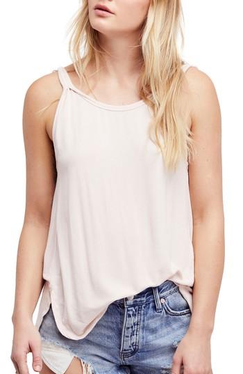 Women's Free People Atlantic Tank, Size - Ivory