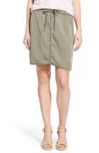 Women's Caslon Easy Drawstring Skirt - Green