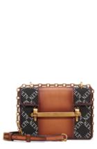 Valentino Garavani Small Uptown Vltn Logo Shoulder Bag - Brown