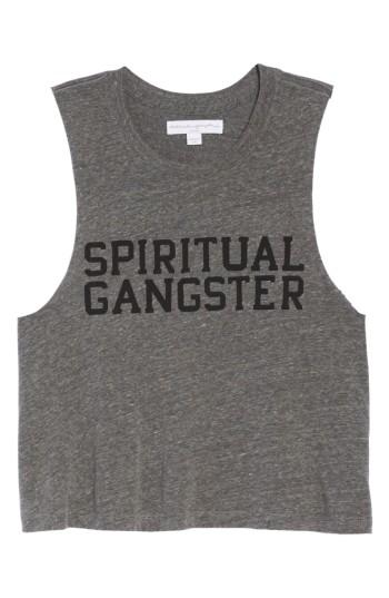 Women's Spiritual Gangster Varsity Tank